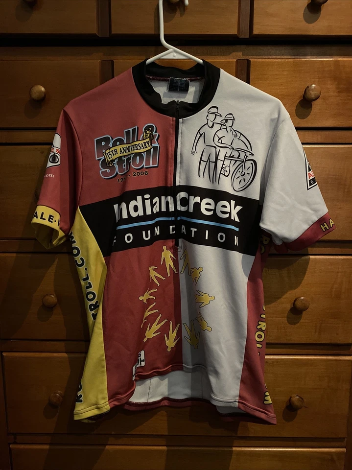 Camiseta masculina grande base ciclismo Indian Creek - Imagem 4 de 4