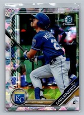 MJ Melendez 2019 Bowman Chrome Atomic Refractor BCP-128 Kansas City Royals