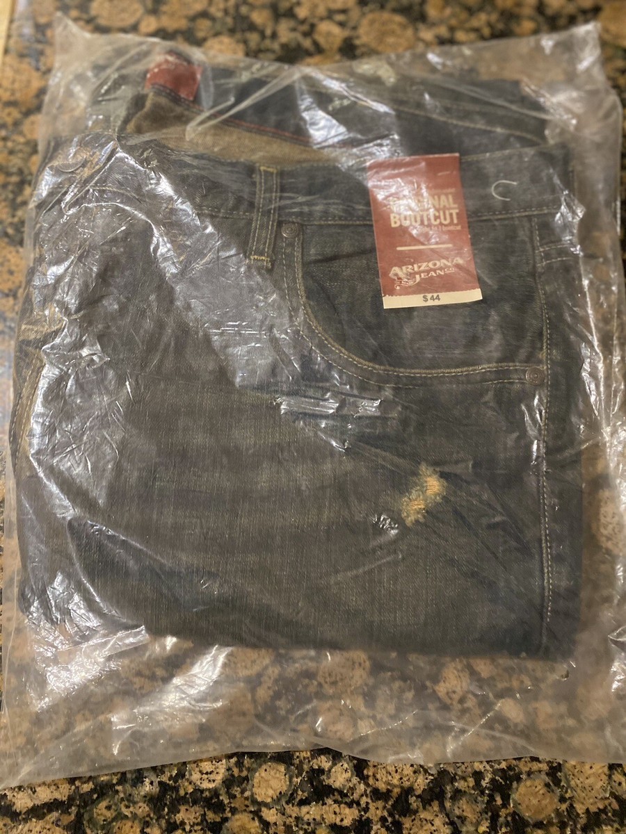 Men’s Arizona Big Tall Boot Cut Jeans 42x30 NWT| STILL IN THE PLASTIC