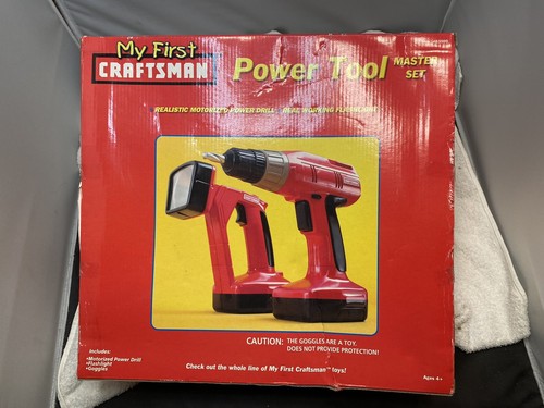 New Sears My First Craftsman Power Tool Master Set - Picture 7 of 8