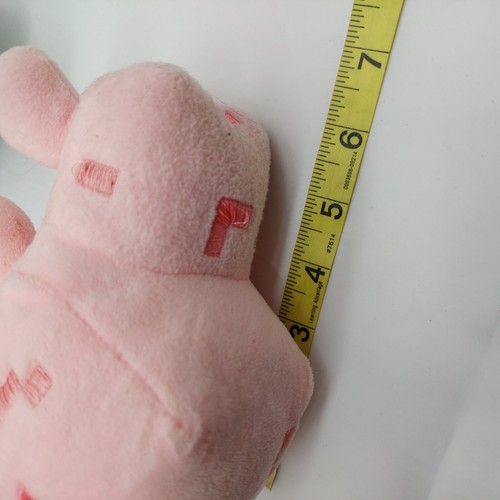 Mojang Minecraft Plush 2 Pigs Mooshroom Octopus Steve Set of 5 Various Sizes - Picture 10 of 18