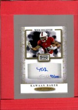 2021 SAGE Hit Premier Draft Autographs Gold #A79 Kawaan Baker MINT Auto ID:56876