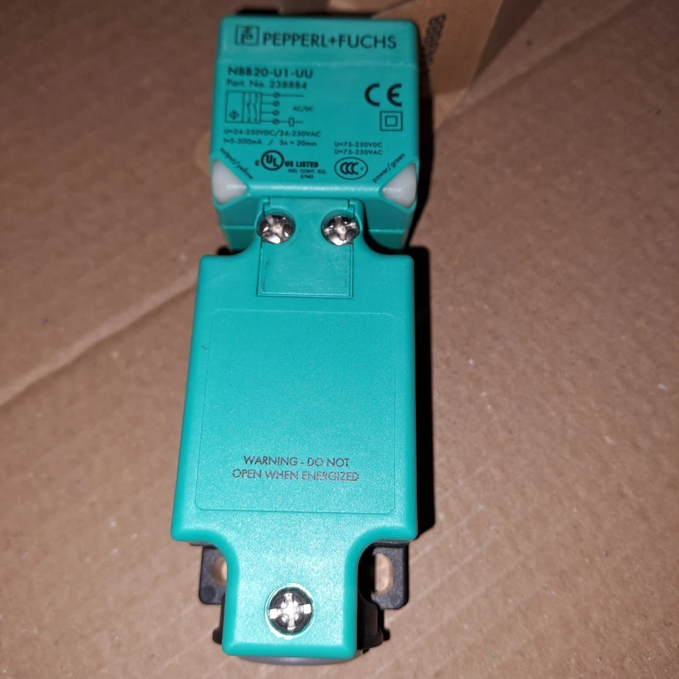 PEPPERL + FUCHS - NBB20-U1-UU INDUCTIVE SENSOR, 40X40X118MM, 20MM RANGE - Image 3 of 4