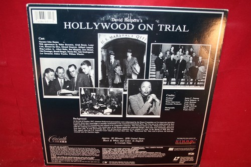 Laserdisc Q * Hollywood on Trial * Walter Bernstein Alvah Bessie Lester Cole - Picture 2 of 2