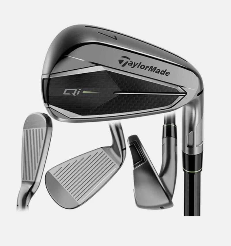 NEW in Box - TaylorMade Qi Gunmetal Black Limited Edition Iron Set