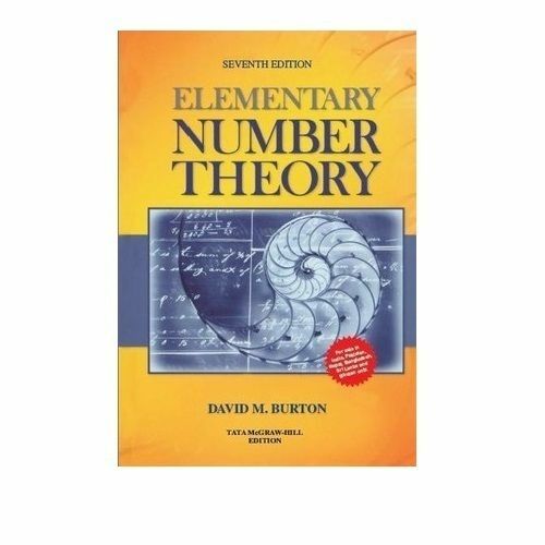 Elementary Number Theory By Kenneth Rosen 7th International Softcover Elementary number theory by kenneth rosen 7th international softcover