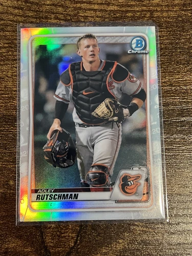 2020 Bowman Draft Chrome Adley Rutschman REFRACTOR SP Orioles