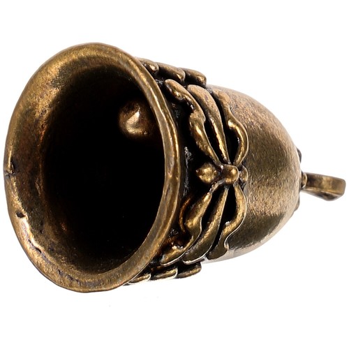 DIY Brass Jewelry Accessories Retro Style Chime Pendant Pure Copper Bell - 第 1/12 張圖片