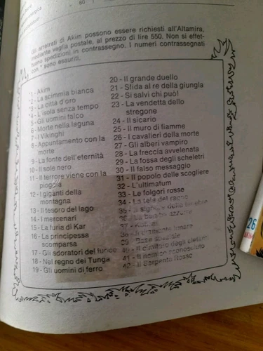 Lotto Akim numeri 26 41 43 45 47 48...buoni...vedi foto  - Foto 5 di 6