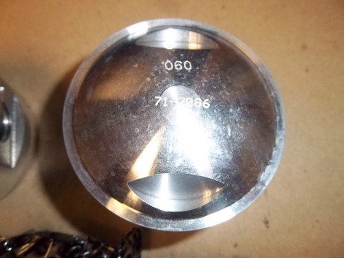 TRIUMPH T140 +060 OVERSIZE PISTON & RINGS KIT T140E TR7 1979-83 - 71-7086 /060 - Picture 2 of 2