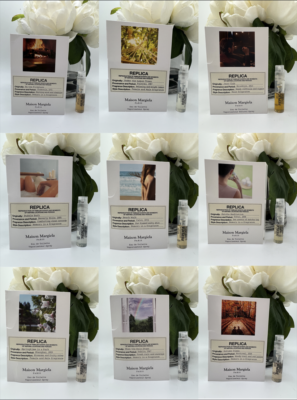 Maison Margiela ノベルティ Maison Margiela Replica Vials Samples Choose Scents, Combined