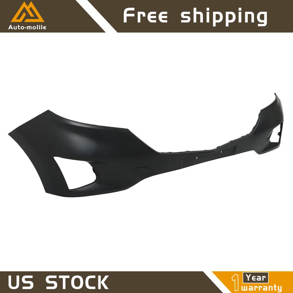 Cubierta de parachoques delantero de plástico imprimado para Chevrolet Chevy Equinox 2018 2019 2020 Foto 2 de 4