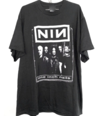 Nine Inch Nails 90s Band T-Shirt Vintage Gift For Men Women Funny  