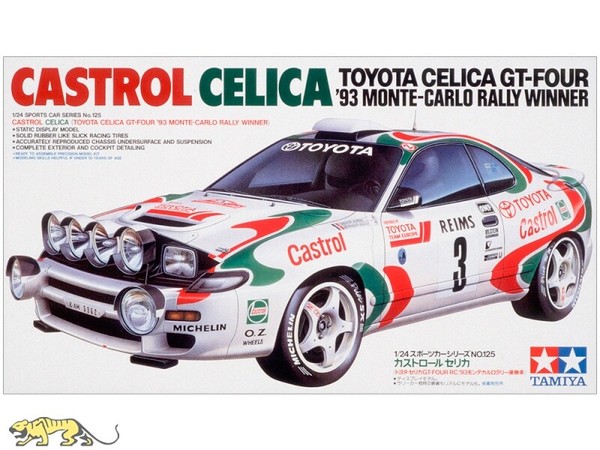 Tamiya 24125 Castrol Celica - Toyota Gt-Four - 93 Monte-Carlo Rally - 1:24-image
