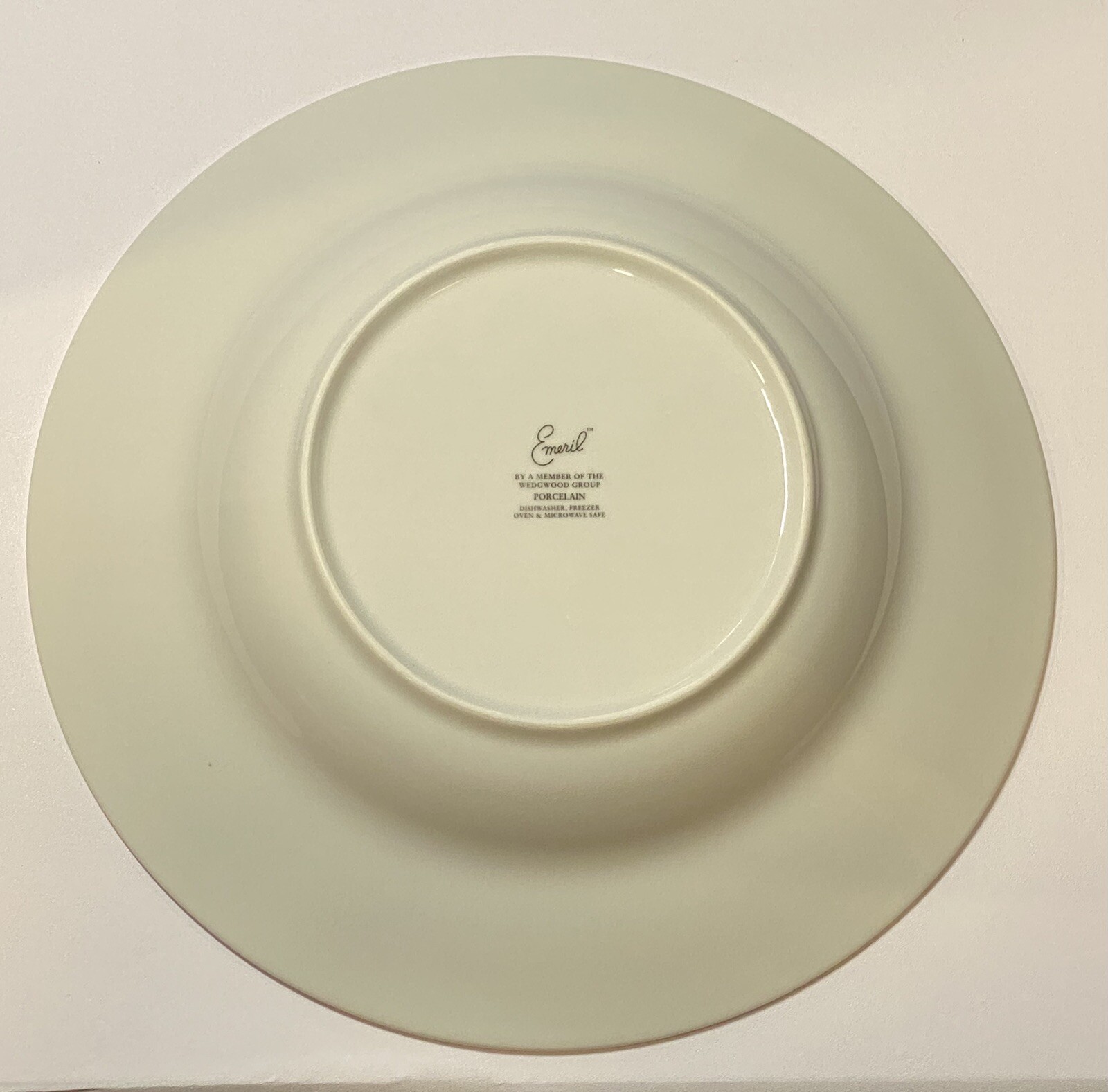 Wedgwood Emeril White Porcelain Rim Soup Salad Pasta Bowl 101/4" EUC (8 Avail) eBay