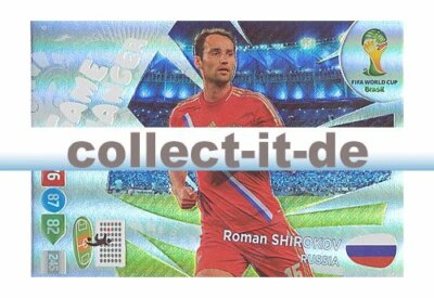 Panini Adrenalyn XL World Cup 2014 - 404 - Roman Shirokov - Game Changer