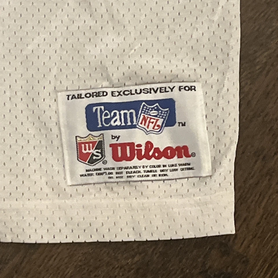 Camiseta deportiva Dallas Cowboys Deion Sanders XL para hombre Wilson blanca Foto 3 de 4