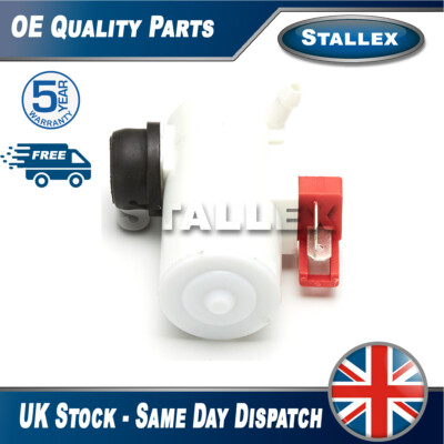 Stallex Windscreen Washer Pump Front Fits Mazda MX-5 (Mk1) 1.6