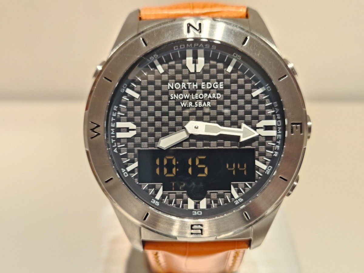 JIVAGO NIB AUTHENTIC LEOPARD & TORTOISE STYLE STAINLESS STEEL WATCH Vague Watch Co Snoopy Digital Watch | Uncrate Supply main image 2