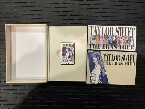 Taylor Swift The Eras Tour - Official VIP Box w/Collector Pin Postcards/Sticker - Picture 3 of 19