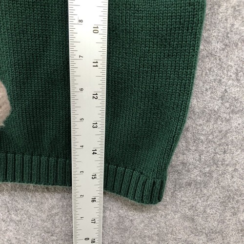 Talbots Kids Sweater Vest Boys 5T V-Neck Forest Green Argyle Cotton Holiday - Picture 7 of 7