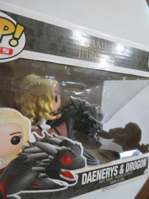 Funko Pop Rides Game of Thrones #15 Daenerys & Dragon | eBay