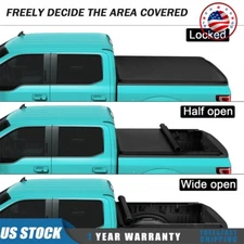 NEW Roll Up Soft Tonneau Cover For Ford F-150 2004 2005-2014 5.5' Short Bed