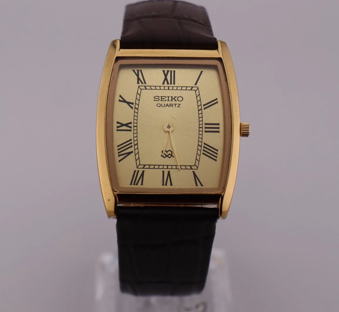 Vintage Seiko Slim Quartz  Men's Wrist Watch - Comes With New Battery, New Strap image 1