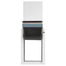 Pet Door Large with Three Magnetic Flaps and Metal Frame Strong and Weatherproof