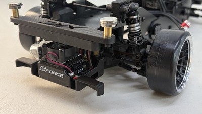 XRC ADDICTION RX-01 Rear ESC Board Diffuser Type Custom Plate