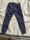 Dark purple / Navy Madewell Skinny Corduroy Pants Size 24 — photo 2