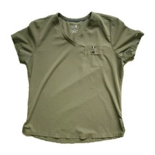 Koi Next Gen Women's Scrub Top Size M Olive Green