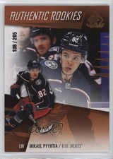 2023 Upper Deck SP Game Used Authentic Rookies Bronze /265 Mikael Pyyhtia 0l6f