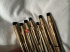 7 ANTIQUE Vintage Cross 1/10 1/20 10K 12k Gold Filled Pens Pencils Lot — photo 2