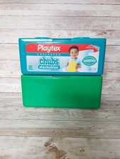 Vintage Playtex Chubs Baby Wipes Box Block Stackable