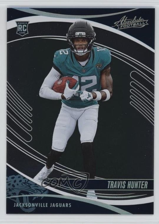 2025 Panini Absolute Rookies Teal Travis Hunter #186 Rookie RC 18ys