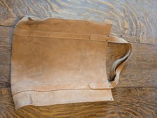 Retro Brown Suede Tote Bag