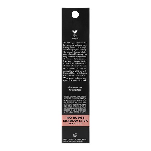 2 PACK - e.l.f. No Budge Shadow Stick - Rose Gold - Picture 5 of 6