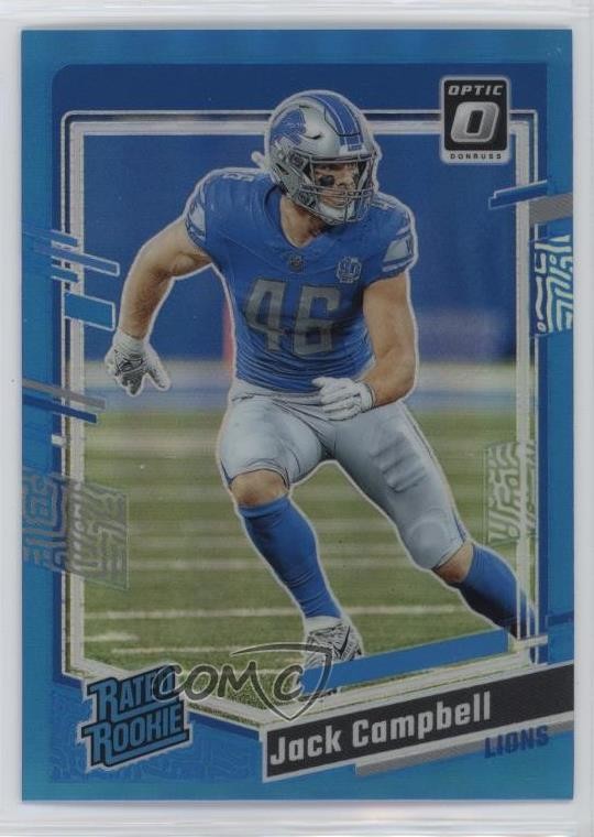 2023 Panini Donruss Optic Rated Rookie Aqua Prizm 9/299 Jack Campbell #235 1i2g