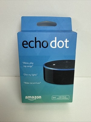 Amazon Echo Dot 2nd Gen Bluetooth Smart Speaker Alexa New Sealed Free Shipping