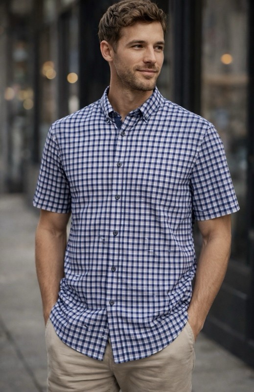 Construct 4 Way Stretch S/S Men’s Shirt