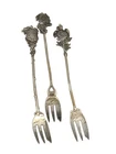ANTIQUE GORHAM EARLY AESTHETIC PERIOD STERLING SILVER COCKTAIL FORKS
