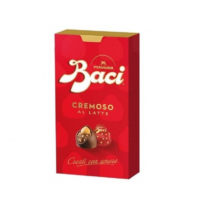 Baci Perugina Cremoso Cremige Milchpralinen 200g Haselnuss