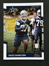 2017 Panini Donruss #362 Taco Charlton RC Dallas Cowboys Football Card