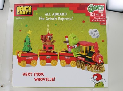 New Brick Craft Christmas Grinch Set -  The Grinch Who-Express