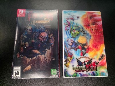 The Wonderful 101 Kickstarter Edition  + House of the dead,switch, NEW/Sealed