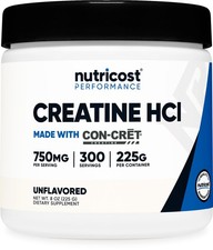 Nutricost Creatine HCl Powder (8 OZ) - Made W...