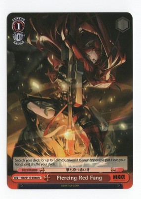 Piercing Red Fang Uncommon GODDESS OF VICTORY: NIKKE NIK/S117-E080 U NM