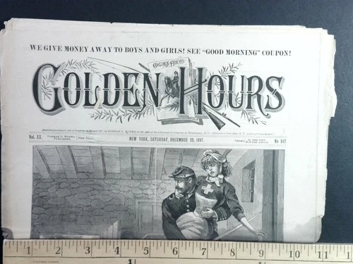 Golden Hours Vol. XX Dec 25 1897 Norman L. Munro Adventure Comics