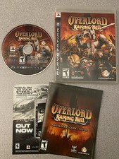 Overlord Raising Hell PlayStation 3 PS3 CIB Great Condition Disk Is Mint !